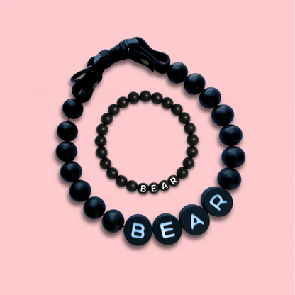Dog Collar + Free Matching Bracelet