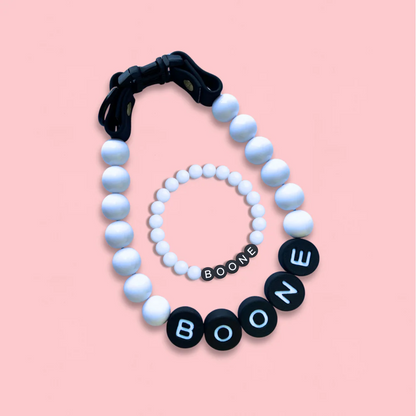 Dog Collar + Free Matching Bracelet