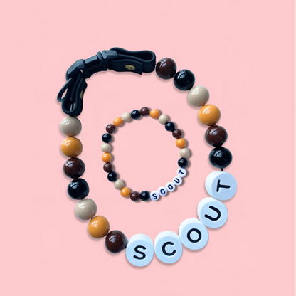 Dog Collar + Free Matching Bracelet